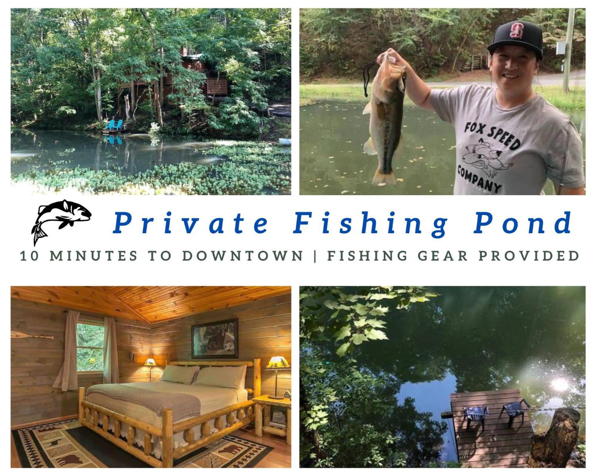 The Fishing Hole Cabin - Sage Vacations Gatlinburg Bagian luar foto